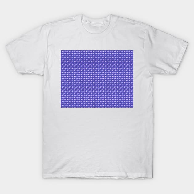 Blue spheres (pattern) T-Shirt by 3DVictory